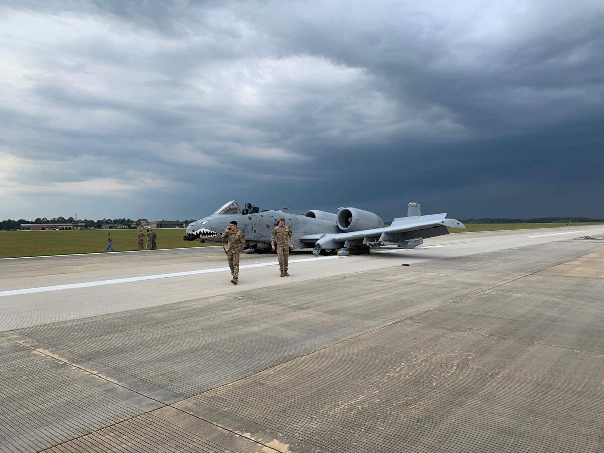 Moody’s Air Force Base A-10 makes emergency belly landing