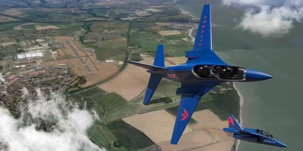 British firm Aeralis to win deal to build replacement for RAF Red Arrows Hawk T1 Trainers