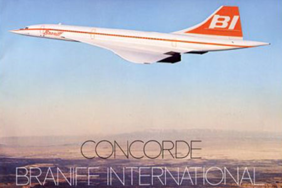 Braniff Airways was the only US Airline to operate the Concorde supersonic airliner (but at subsonic speeds)