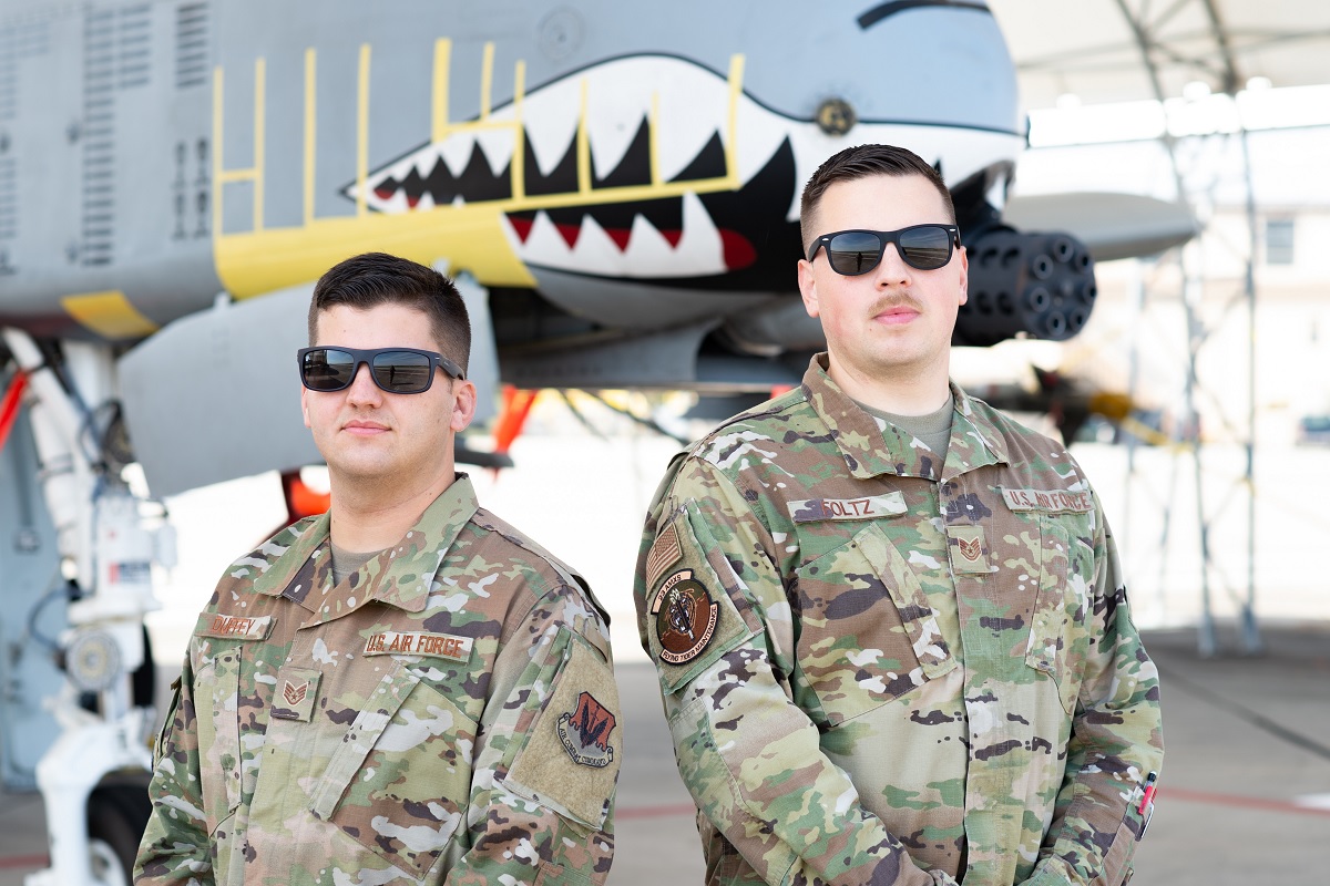 A-10C Warthog that belly landed last year is back flying again, with the same pilot at the controls