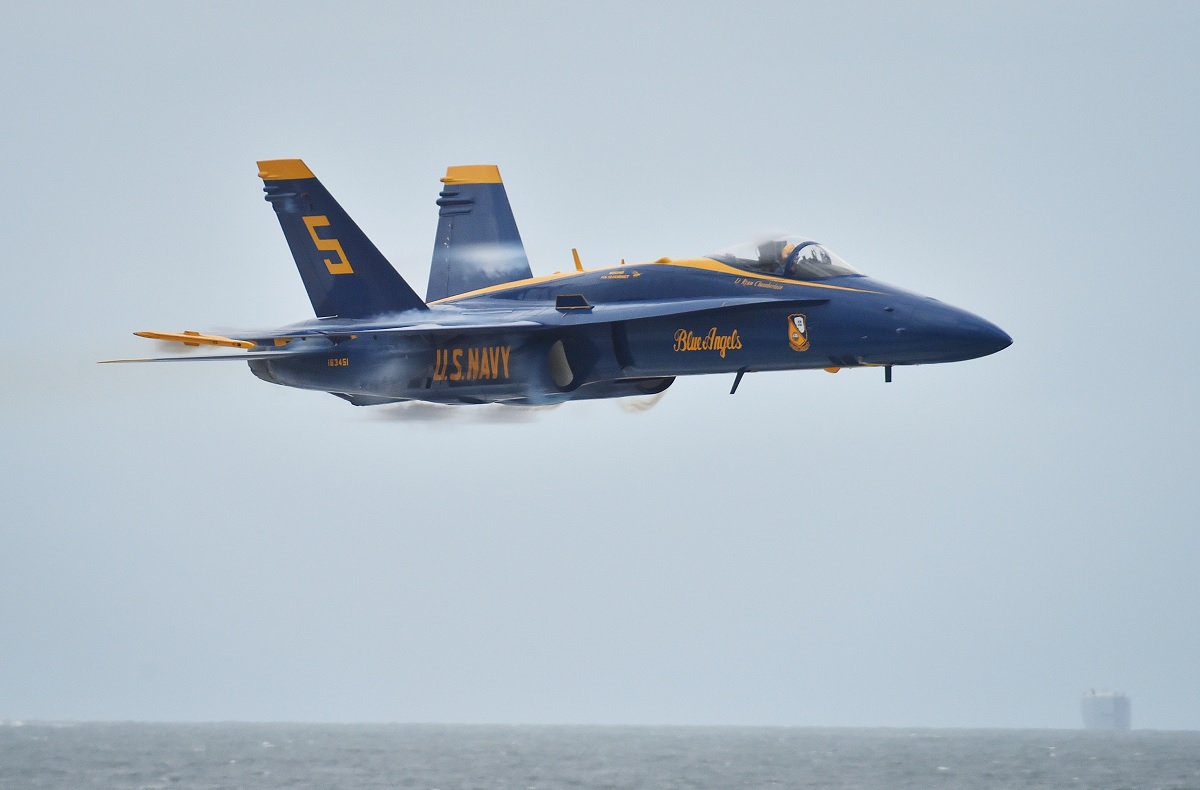 Former Blue Angel talks about Team's Transition to Super Hornet and new Airshow Routine