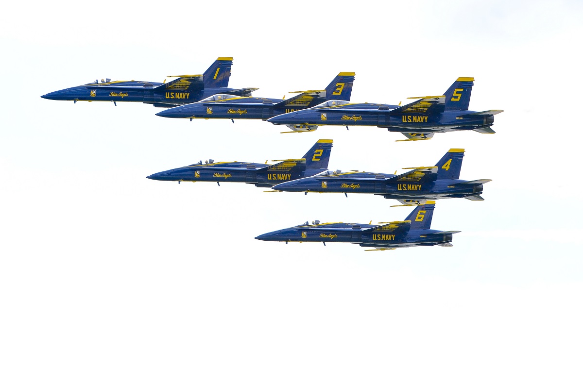 Blue Angels Conducted Final Flight on Legacy Hornet Aircraft Marking Transition to Super Hornet