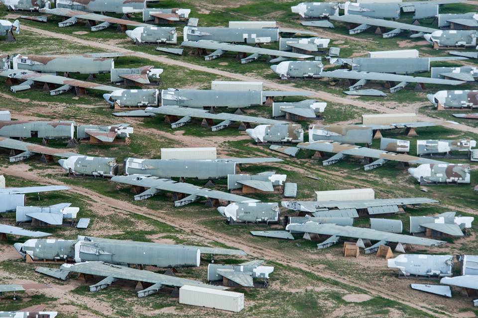 B-52s stored at 309 AMARG