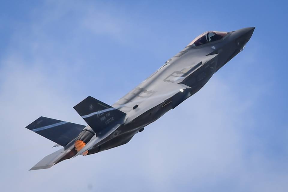 Minimum Radius Turn to High Alpha Loop, Pedal Turn are some of 14 maneuvers performed by F-35A Demo Team to showcase the full envelope of the Lightning II