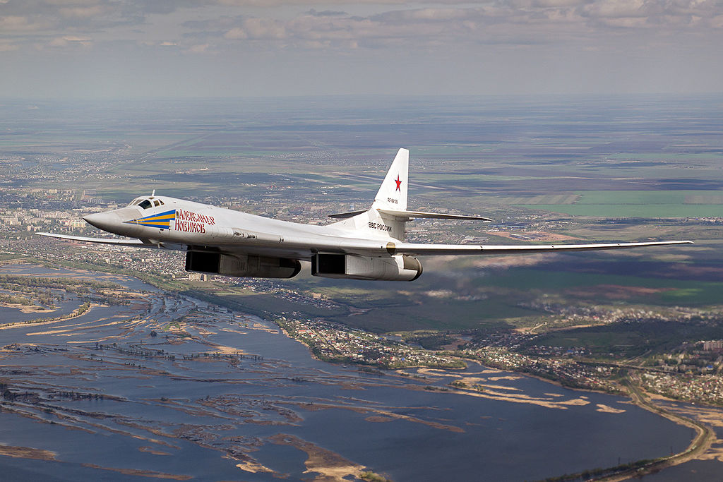 Russian Tu-160 Mach 2 Bomber Reportedly Left Two F-35A Fighters Behind in the Skies Over Japanese Sea