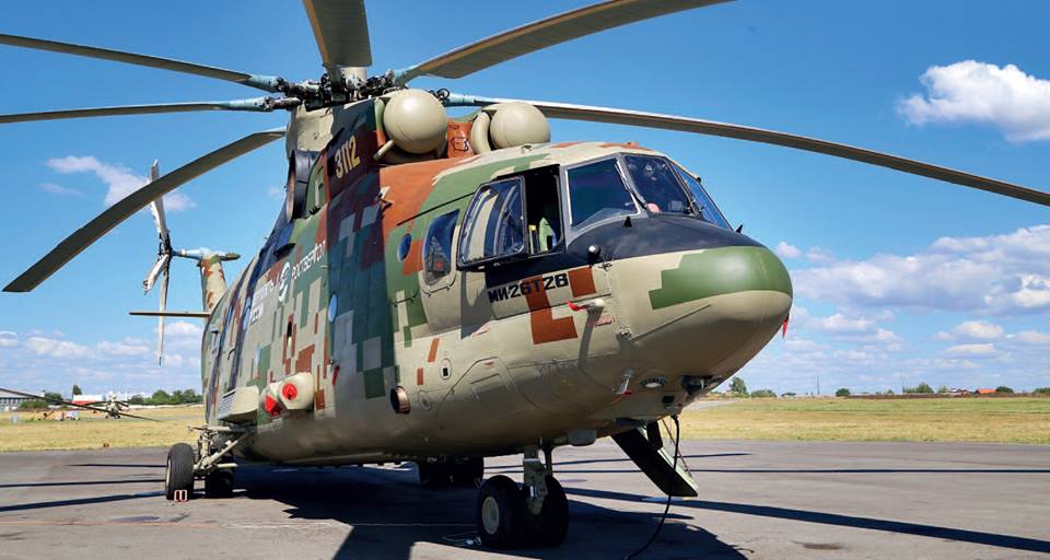 Preliminary flight tests completed for the prototype of the Mi-26T2V, the new model of world’s biggest helicopter