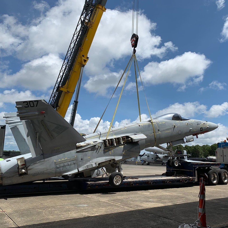 F/A-18C Hornets that shot down Iraqi MiG-21s during ODS are now part of National Naval Aviation Museum collection