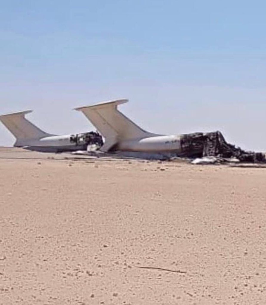 One Pilot Died after two Ukrainian Ilyushin Il-76TD Cargo Aircraft were Destroyed in Libya