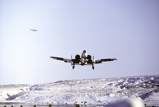 A-10s at COOL SNOW HOG '82-1