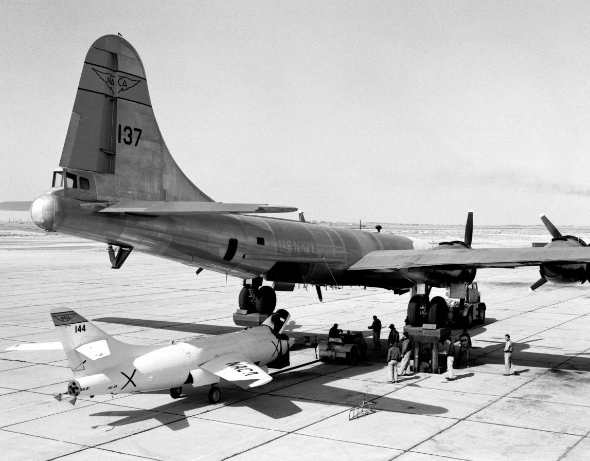 D-558-2 and B-29