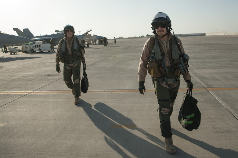 This Airman has been the First USAF Pilot to Fly U.S. Navy EA-18G Growler in Combat