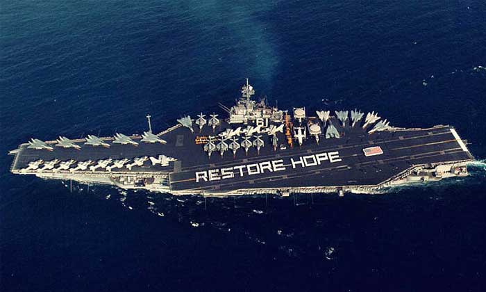 USS Ranger Restore Hope