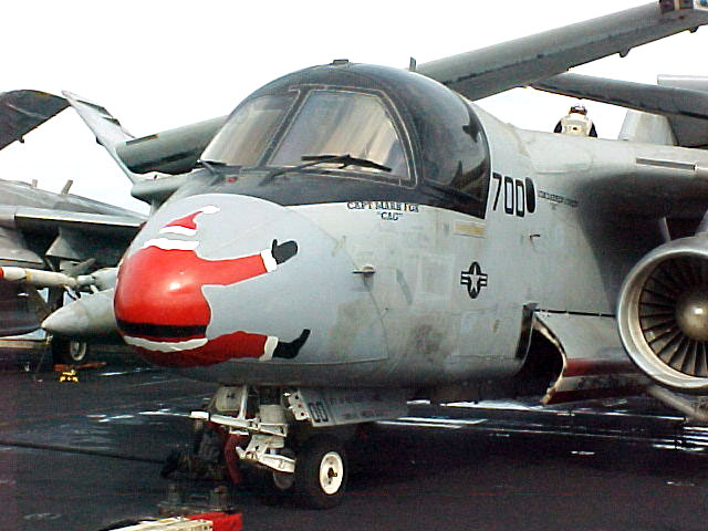 That Time Santa Claus Had a Close Encounter with a US Navy S-3 Viking