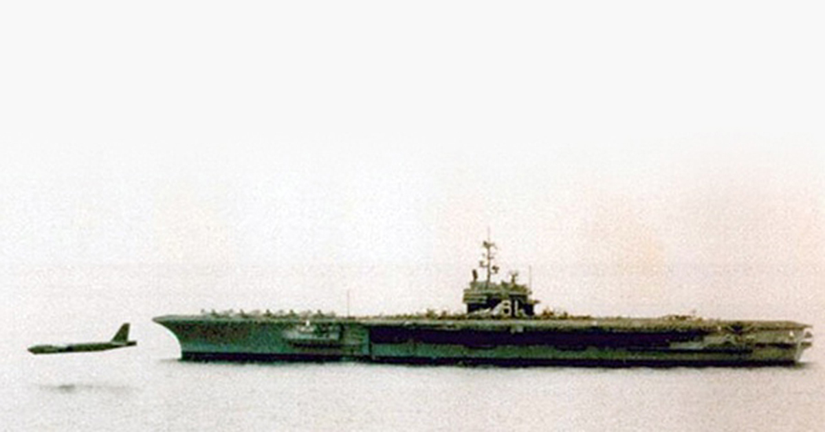 USS Ranger B-52