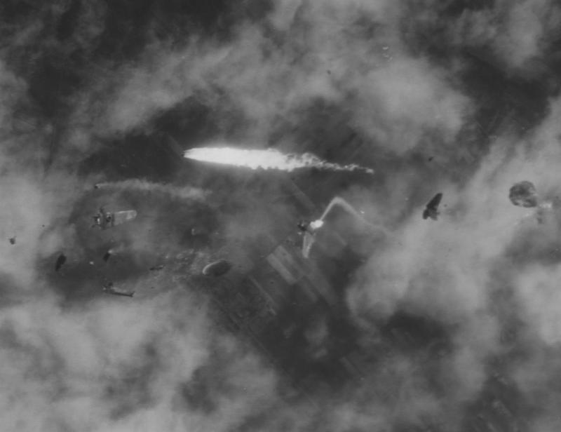 The story behind the horrific photo of the B-17 Flying Fortress with one wing blown off, plummeting to its doom