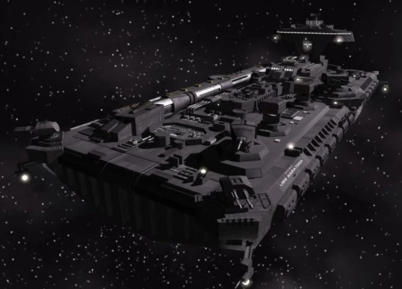 A quick look at SA-43 Hammerhead the fictional USMC Spaceship that caused a freak out to Russian Intelligence