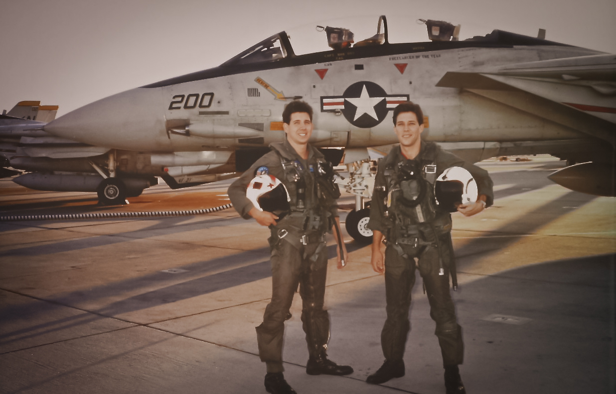 Michael and Mark F 14 Tomcat