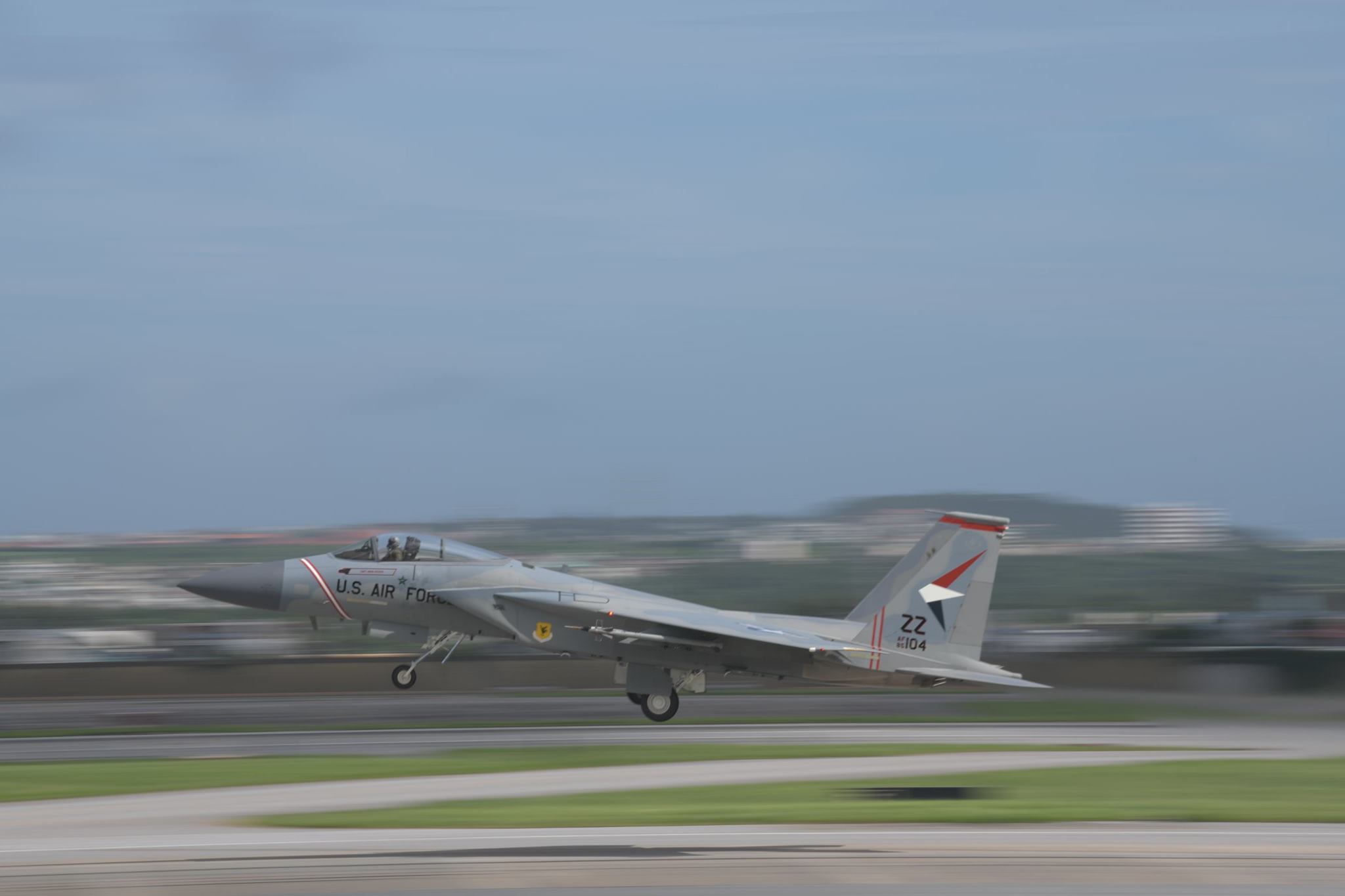 Kadena’s F-15C MiG killer special color celebrates the 60th anniversary of the defense alliance between the US and Japan