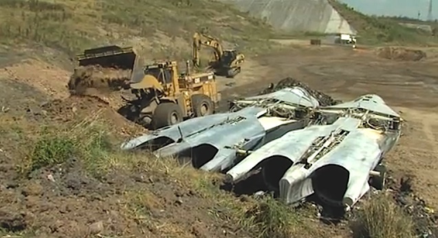 RAAF F-111s buried