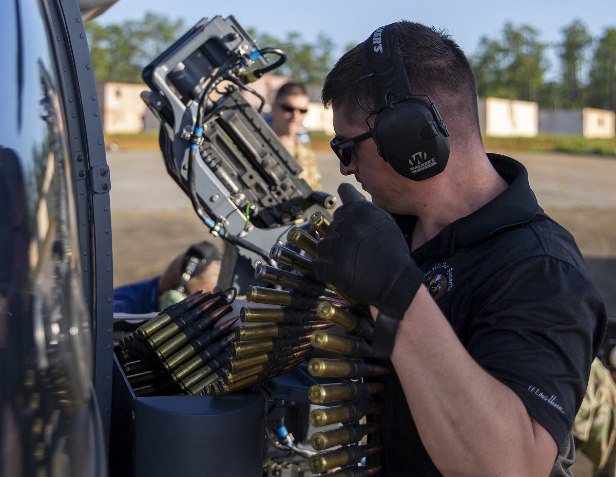 First Live Fire Testing for the HH-60W Jolly Green II CSAR Helicopter