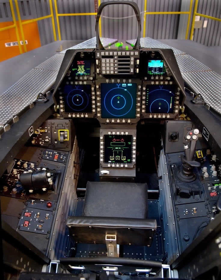 US Naval Aviator who took part in F-22, F-35 development explains why most of new US fighter jets have the control stick on the right instead of the middle