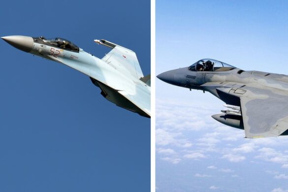 Su 35 vs F 15