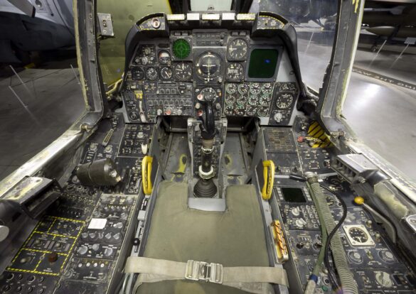 A 10A cockpit scaled