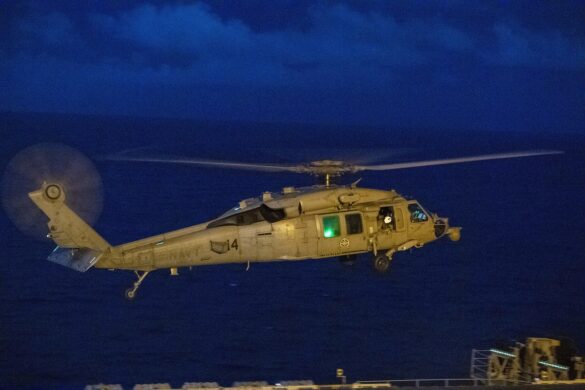 Helicopter-Night-Landing