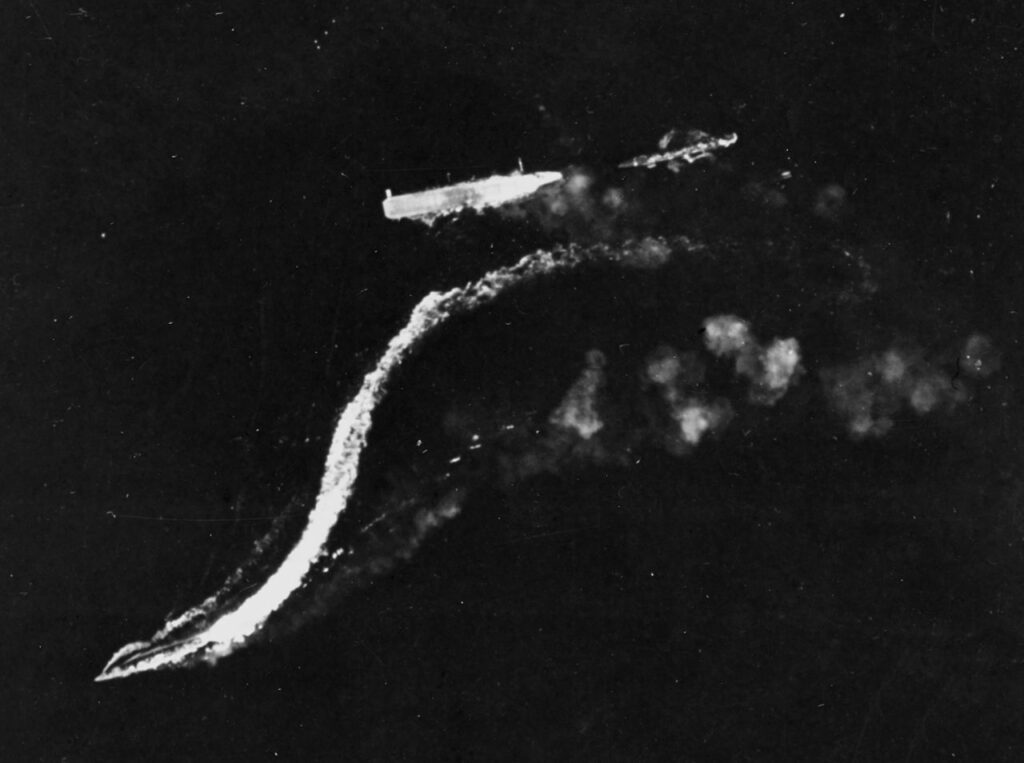 Aerial-view-Japanese-carrier-Ryujo