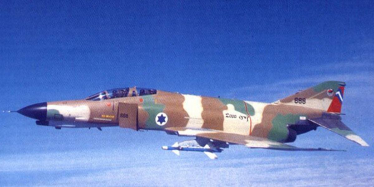 The Story of the College Student that scored the first ever Gun Kill for an Israeli F-4 Phantom II