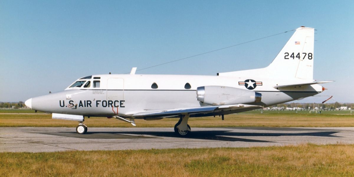 USAF T-39A Pilot who Classified First in his UPT Class Tells why He Chose to Fly the Sabreliner Business Jet instead of the F-15 Eagle Fighter Jet