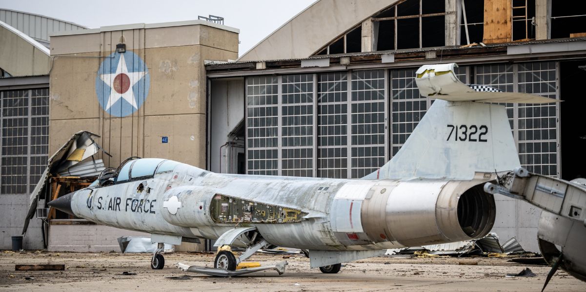 Photos show Wright-Patterson AFB and US Air Force Museum damaged by tornado