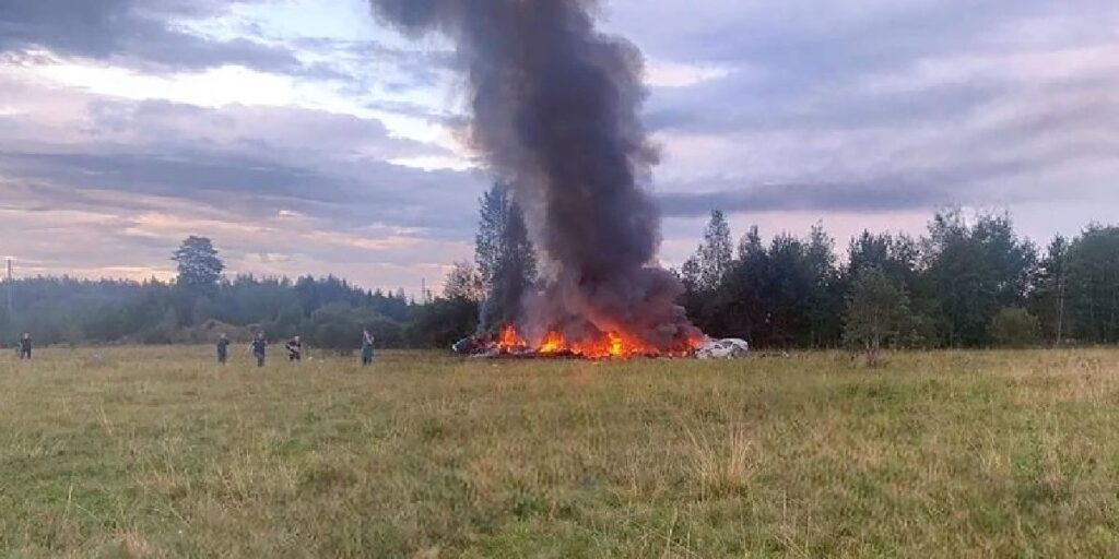 Prigozhin-aircraft-crash-site