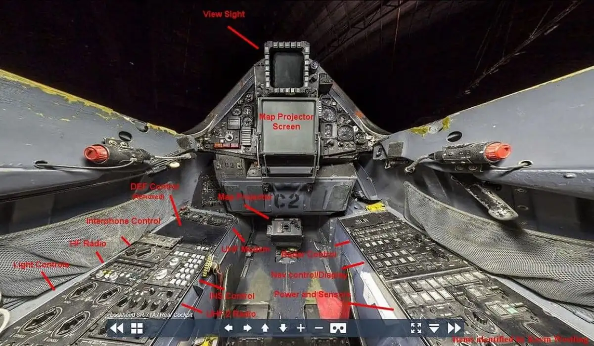 Unique SR-71 Cockpit photos show why no cockpit demands as much intense focus as a Blackbird’s