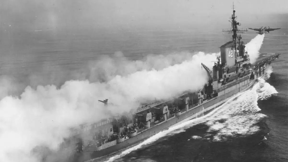 The story of how thanks to the Midway-class aircraft carriers and the P-2 Neptune the US Navy built a viable nuclear strike capability