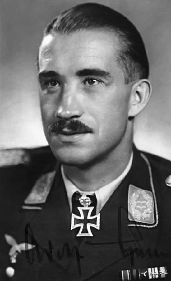 Legendary German Ace Adolf Galland recalls when He nearly Burned to Death after his Messerschmitt Bf 109 was badly damaged by a RAF Spitfire