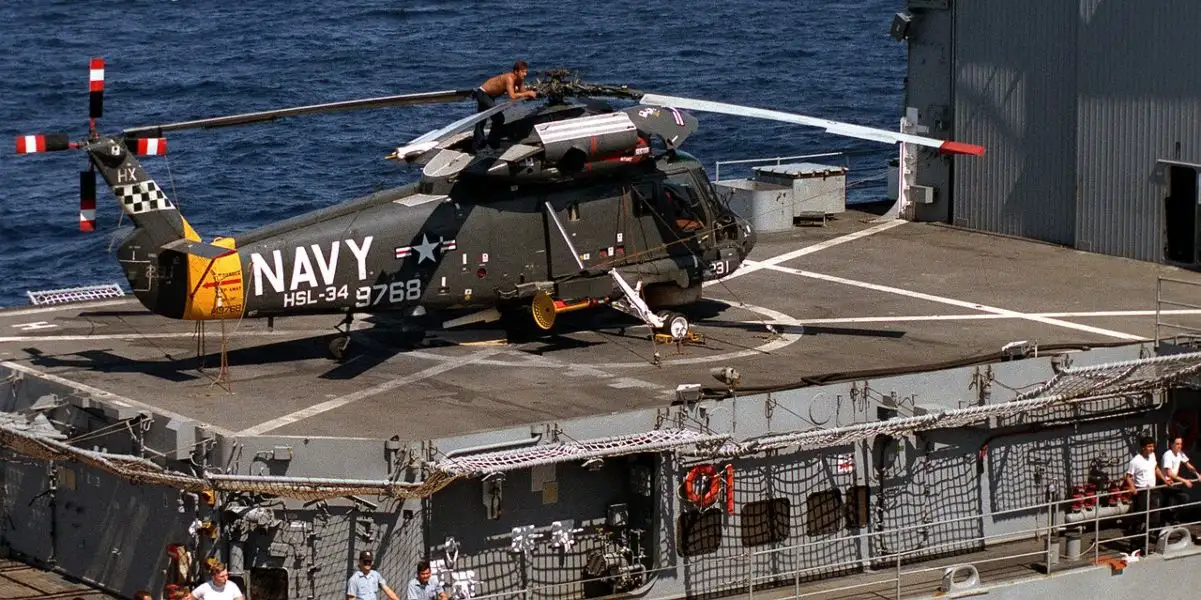 SH-2 pilot recalls when a Petty Officer did an unauthorized at-sea maintenance to replace a bearing of the number two engine of his Seasprite (the engine was back and running in 22 hours)