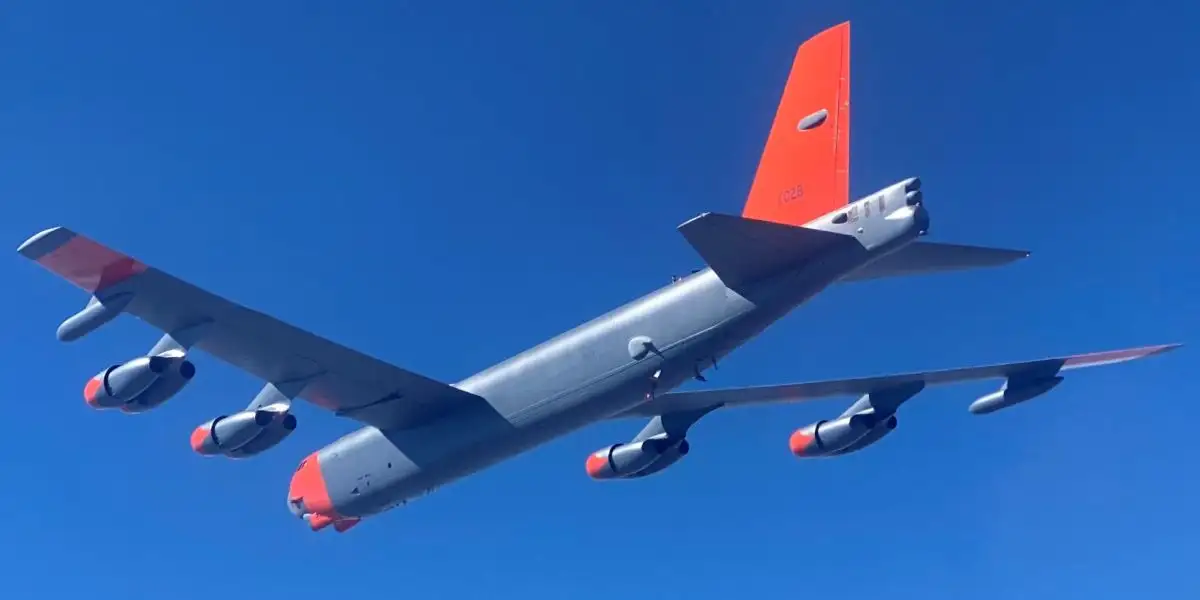 B-52 Honors Legacy with “Test Orange” Paint Scheme resembling NB-52E