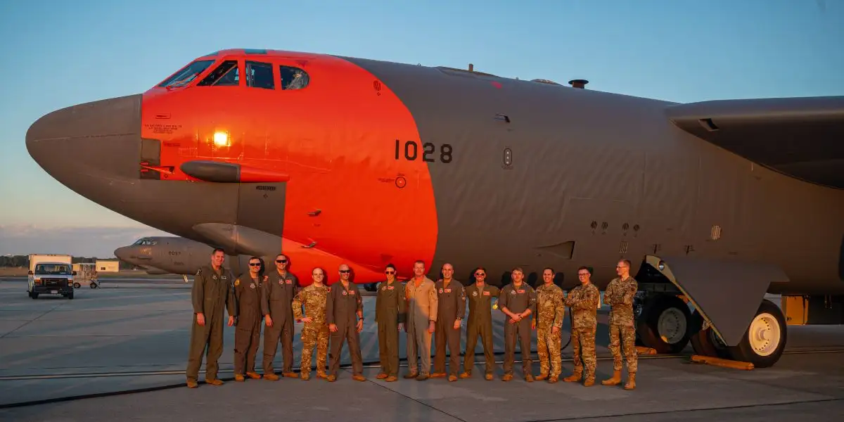 B-52 Honors Legacy with “Test Orange” Paint Scheme resembling NB-52E