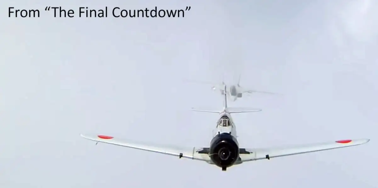 “Splash the Zeros!” Tomcat pilot who flew in The Final Countdown shares his personal notes on the movie that introduced the F-14 to Hollywood