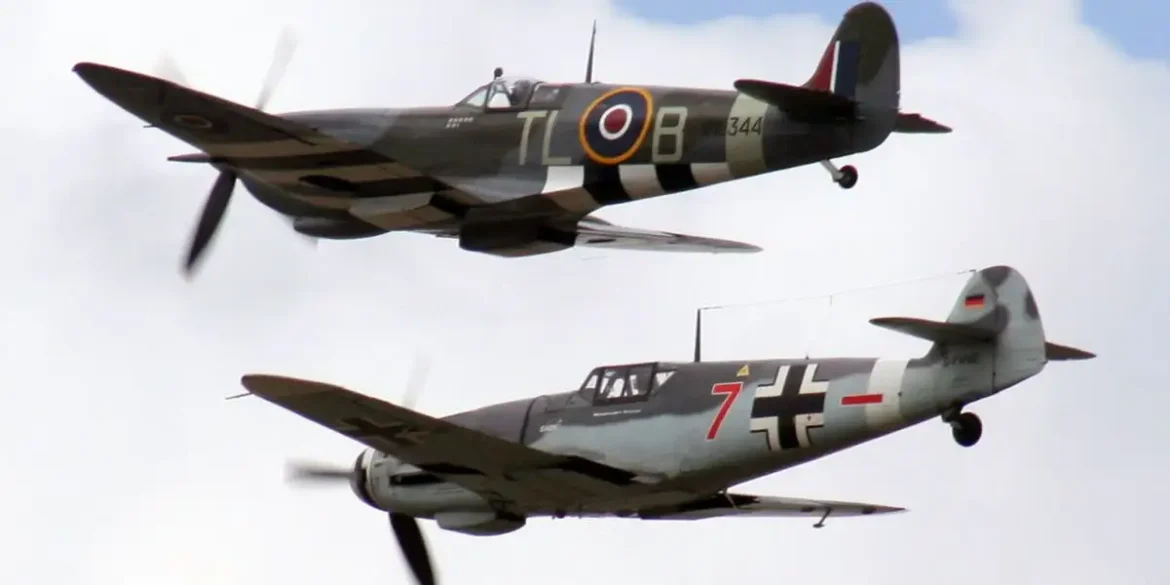 Spitfire-Bf-109