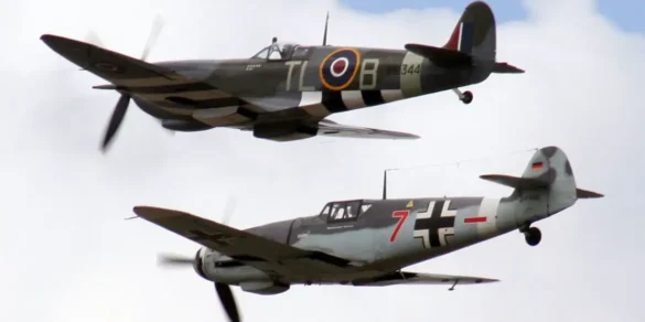 Spitfire-Bf-109