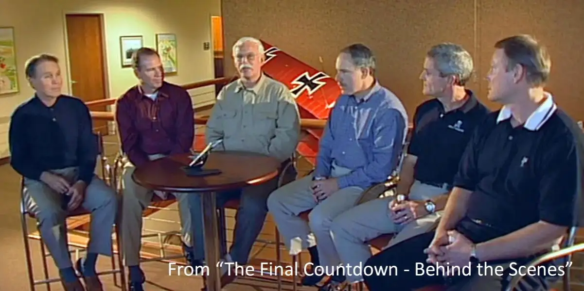 “Splash the Zeros!” Tomcat pilot who flew in The Final Countdown shares his personal notes on the movie that introduced the F-14 to Hollywood